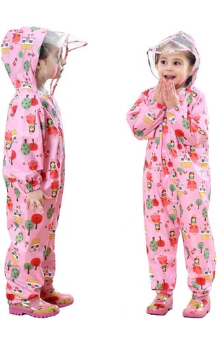 Kids raincoat puddle suit - kids,