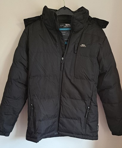 Trespass waterproof coat black - trespass,