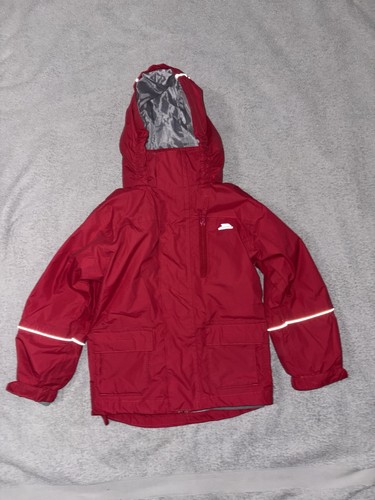 Pink trespass coat - pink, waterproof