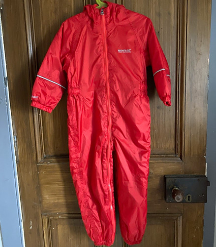 Regatta kids red hooded - red, zip