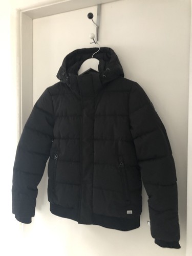 Boys waterproof coat black - coat,