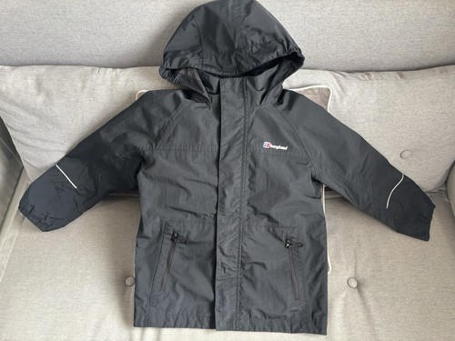 Berghaus black waterproof coat - black,