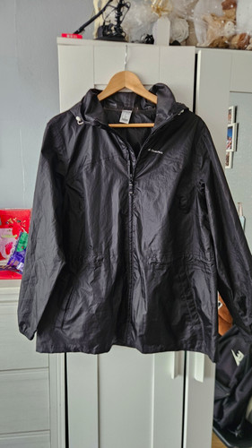 Quechua black hooded - black,