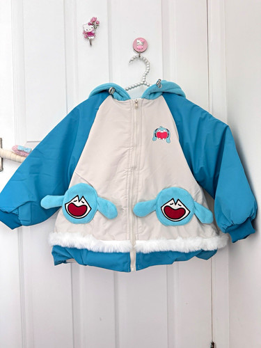 Girls waterproof warm jacke - warm,